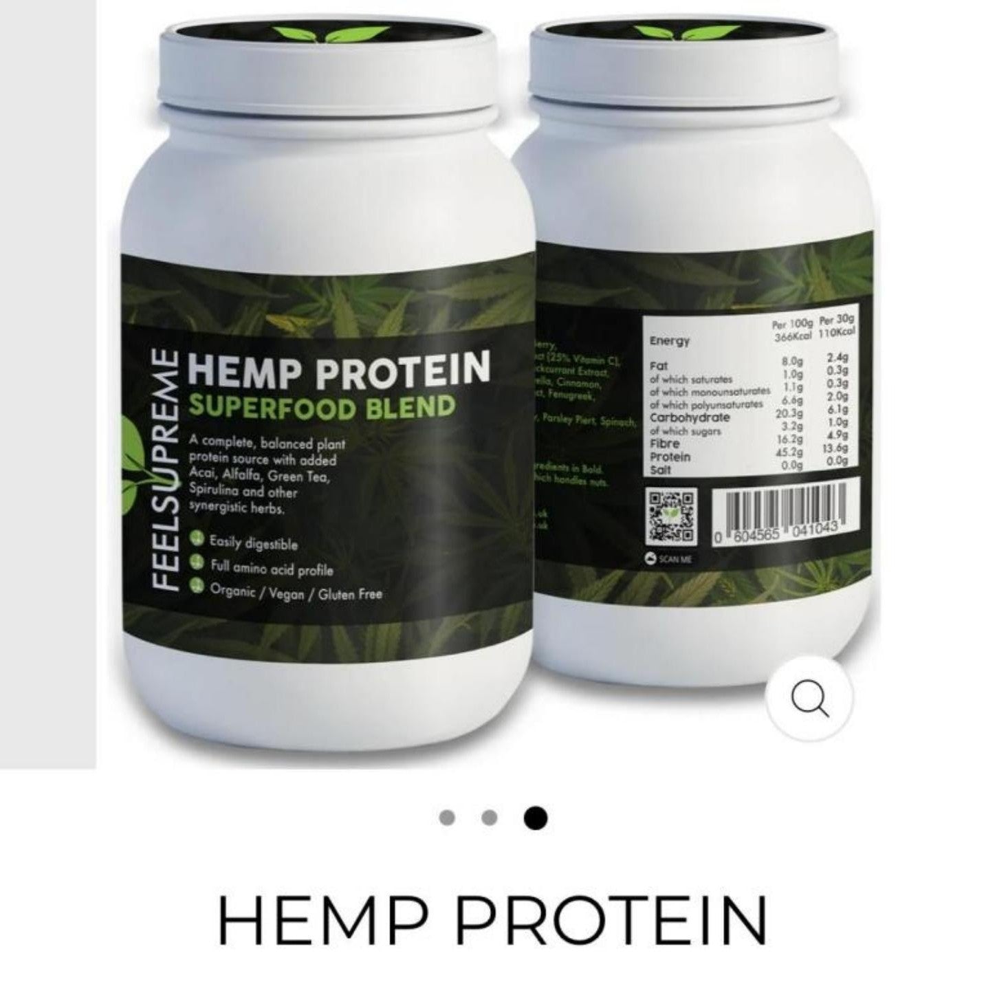 Hemp Protein Powder | Plant Based Protein | Belladellyactivewear