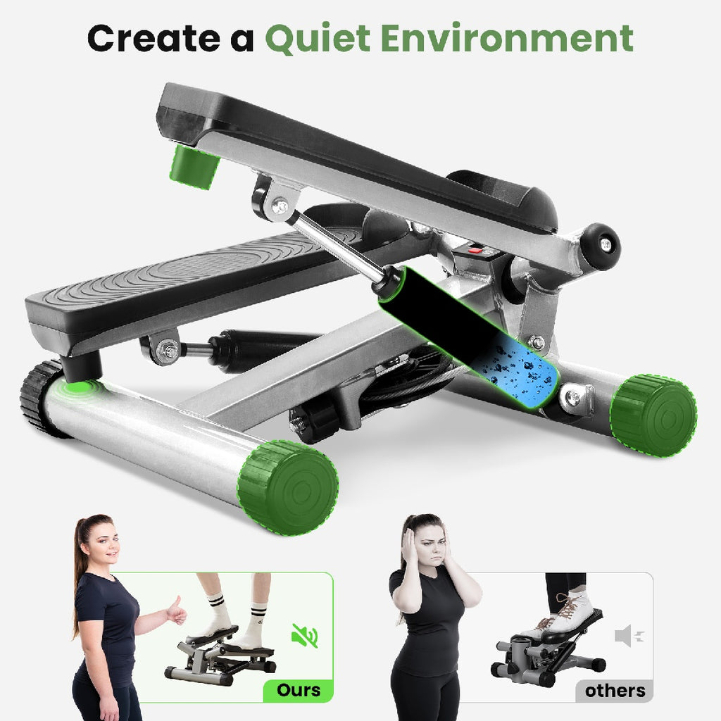 Mini Stepper With Resistance Band