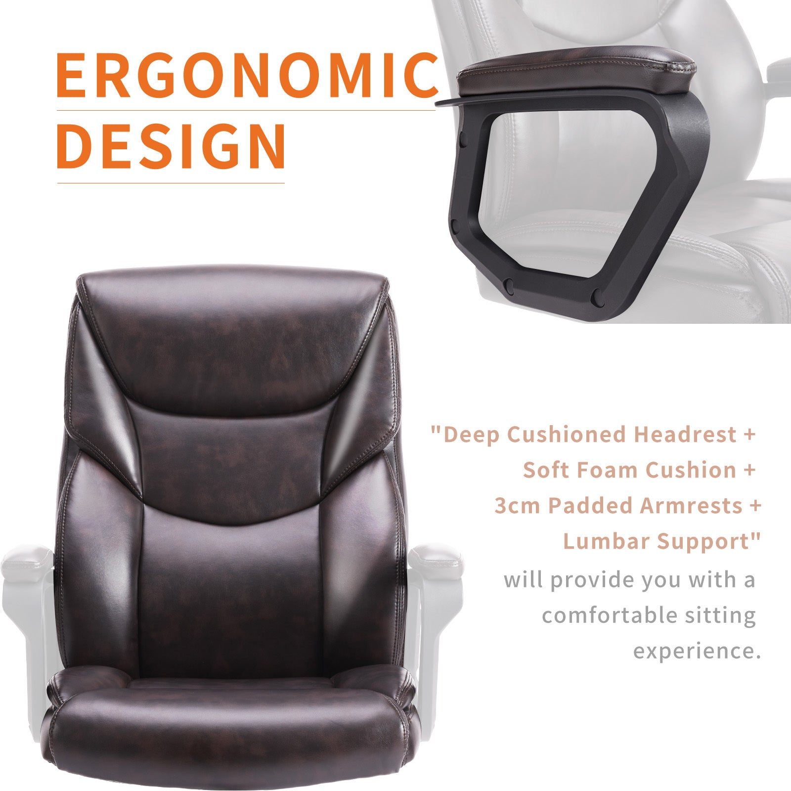 PU Leather Office Chair
