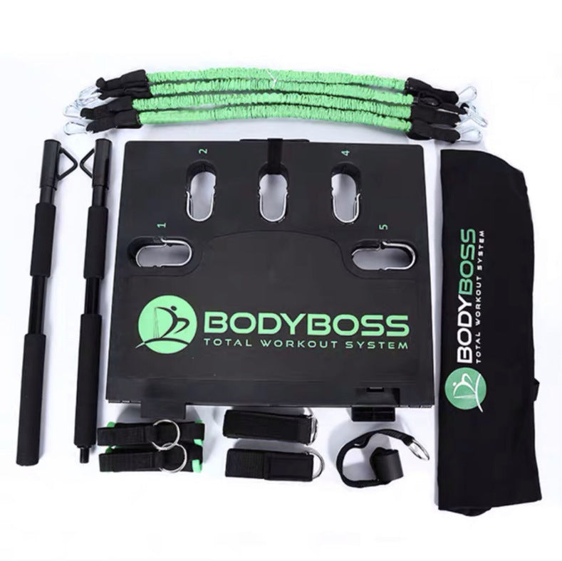 Multifunctional Rally Apparatus Gym Portable Fitness Board Rally Cable Household Set
