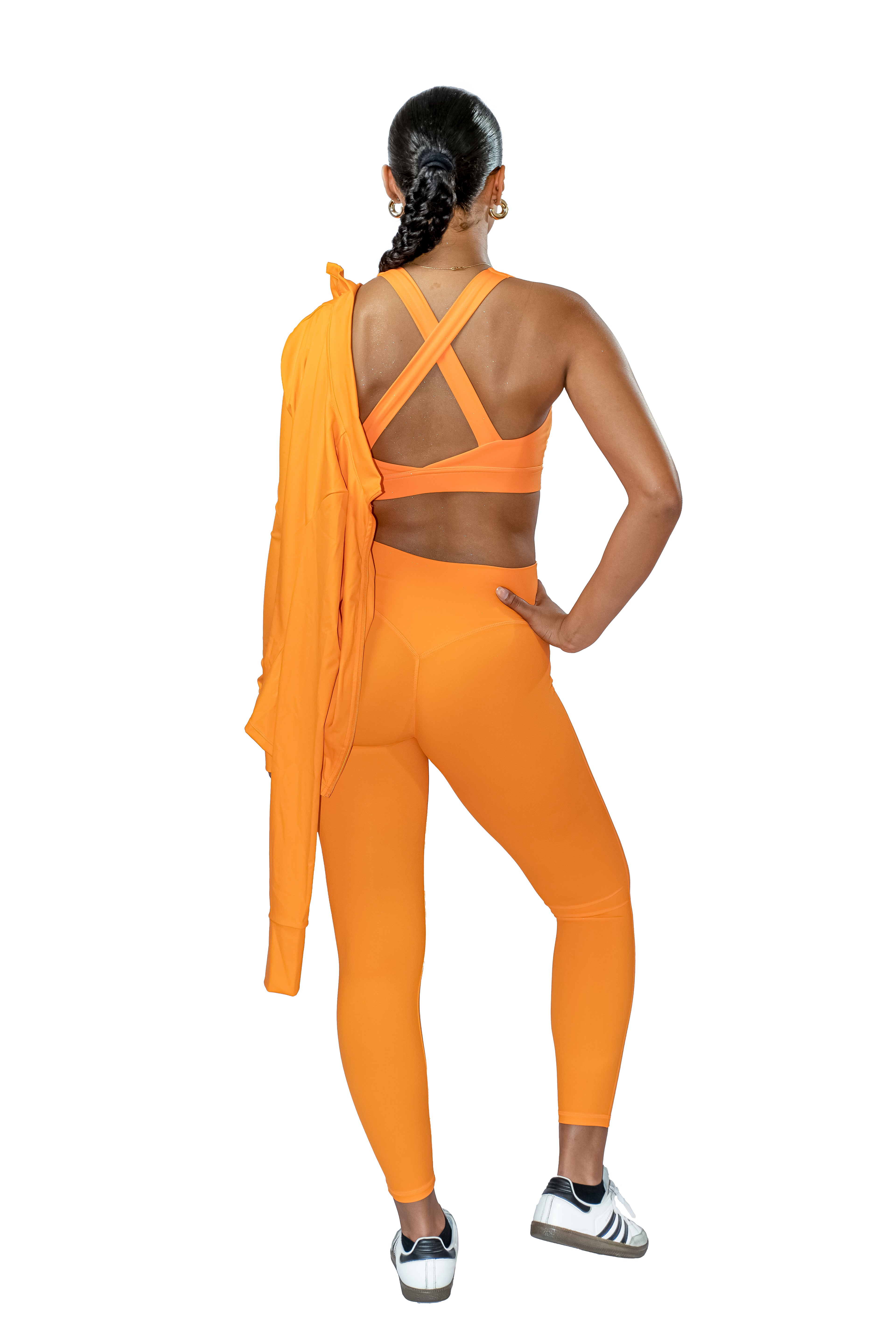 3 piece
FeatherFit™️ Crossover Yoga Leggings